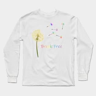 Dandelion Break Free Long Sleeve T-Shirt